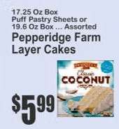Pepperidge Farm Layer Cakes