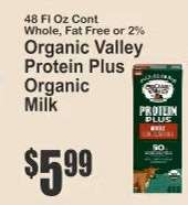 Organic Valley Protein Plus Organic Milk