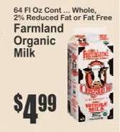 Farmland Organic Milk