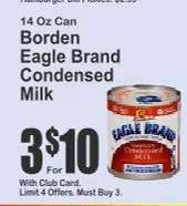 Borden Eagle Brand Condensed Milk