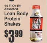 Lean Body Protein Shakes