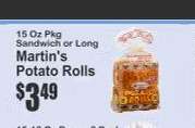 Martin's Potato Rolls