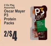 Oscar Mayer P3 Protein Packs
