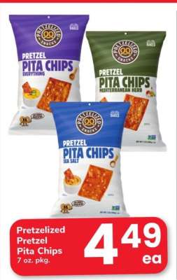 Pretzelized Pretzel Pita Chips