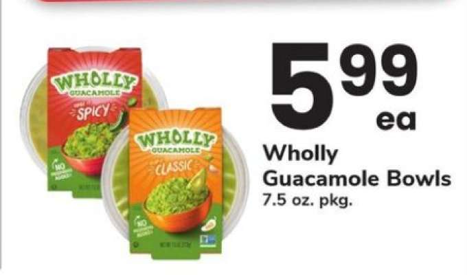 Wholly Guacamole Bowls