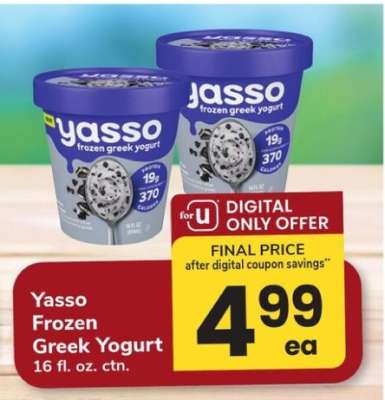 Yasso Frozen Greek Yogurt