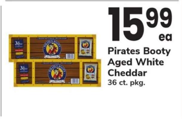 Pirates Booty Aged White Cheddar