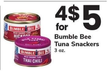 Bumble Bee Tuna Snackers