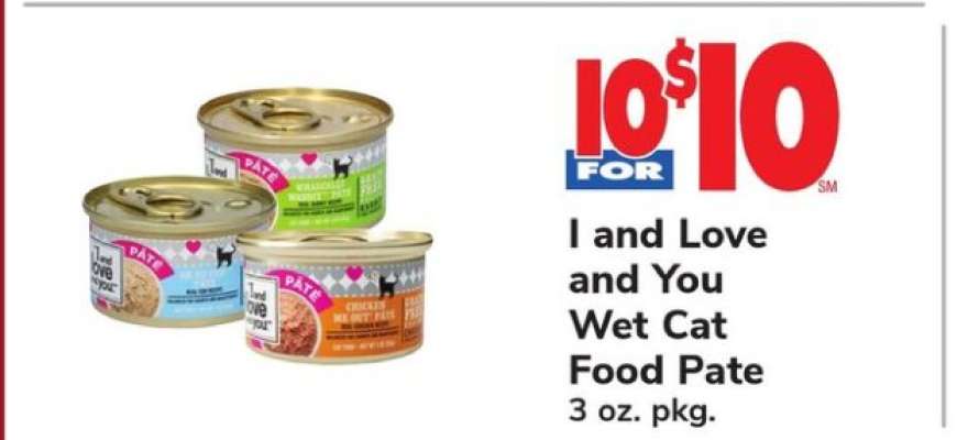 I and Love and You Wet Cat Food Pate