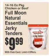 Full Moon Natural Essentials Jerky Tenders