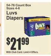Luvs Diapers*