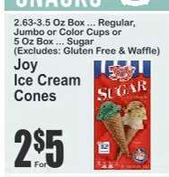Joy Ice Cream Cones