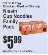 Nissin Cup Noodles Family Pack