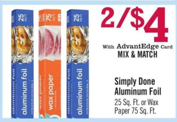 Simply Done Aluminum Foil