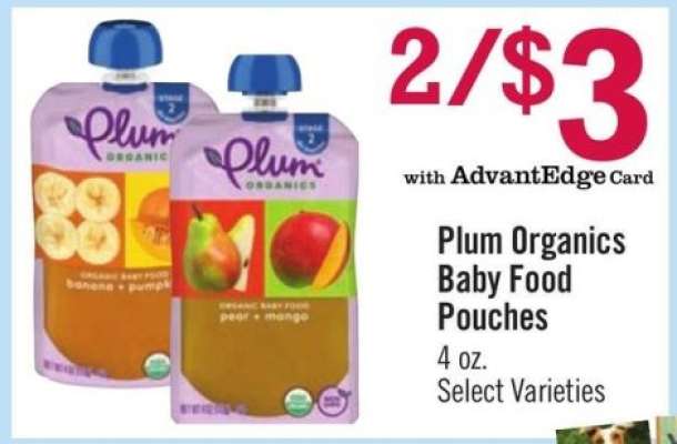 Plum Organics Baby Food Pouches