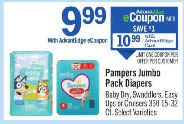 Pampers Jumbo Pack Diapers
