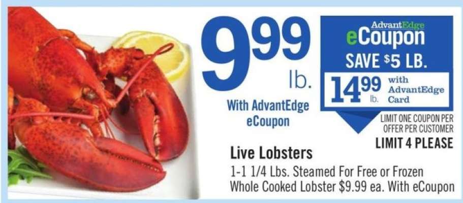 Live Lobsters