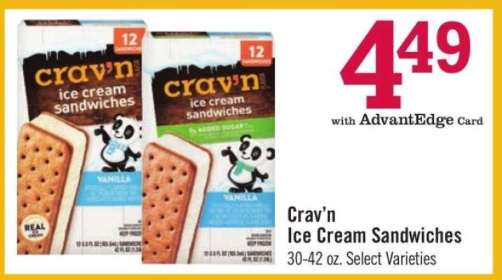 Crav’n Ice Cream Sandwiches