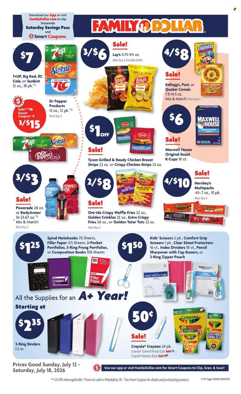 Family Dollar Flyer - 07/12/2026 - 07/18/2026.