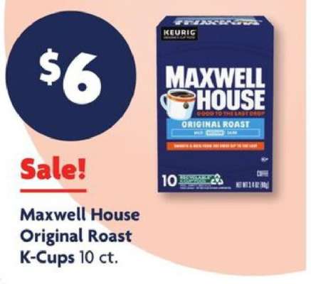 Maxwell House Original Roast K-Cups