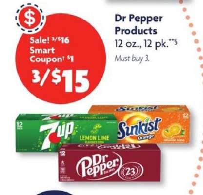 Dr Pepper Products*