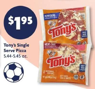 Tony’s Single Serve Pizza
