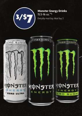 Monster Energy Drinks