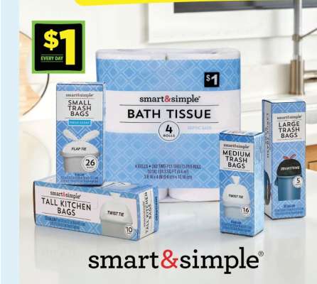 smart & simple BATH TISSUE