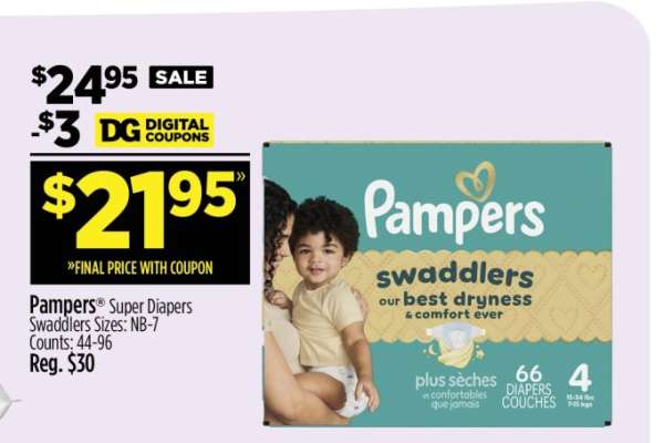Pampers Swaddlers