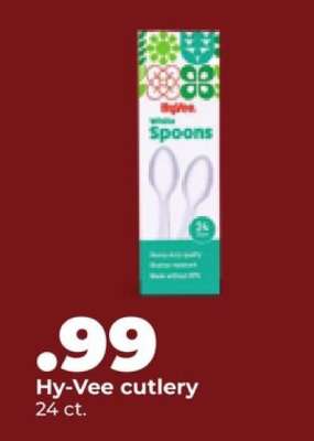 Hy-Vee cutlery