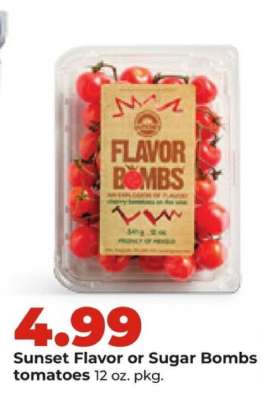 Sunset Flavor or Sugar Bombs tomatoes