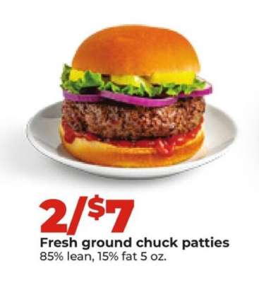 Fresh Ground Chuck Patties
