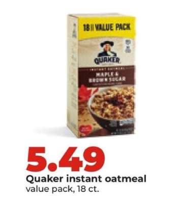 Quaker Instant Oatmeal