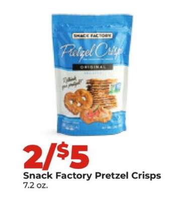 Snack Factory Pretzel Crisps
