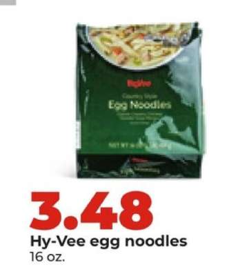 Hy-Vee egg noodles