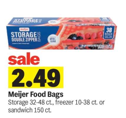 Meijer Food Bags*