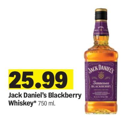 Jack Daniel's Blackberry Whiskey