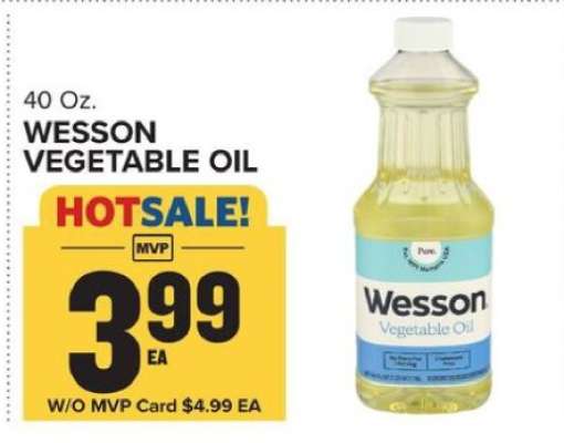Wesson Vegetable Oil