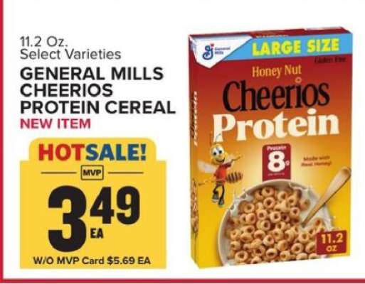 General Mills Cheerios Protein Cereal