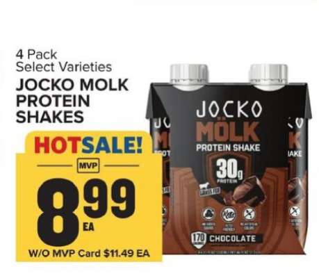 Jocko Molk Protein Shakes