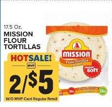 Mission Flour Tortillas