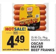 Oscar Mayer Beef Franks