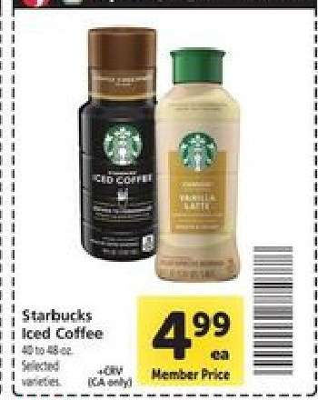 Starbucks Iced Coffee