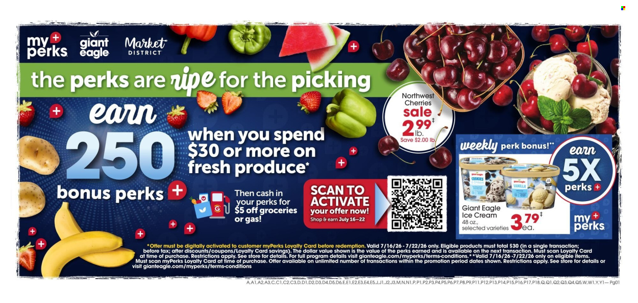 Giant Eagle ad - 07/16/2026 - 07/22/2026. Page 1