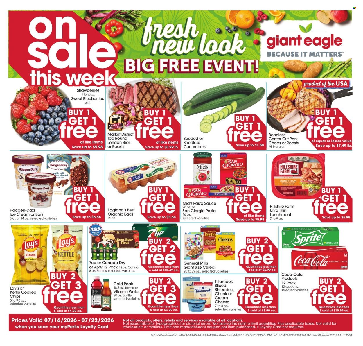 Giant Eagle ad - 07/16/2026 - 07/22/2026. Page 3