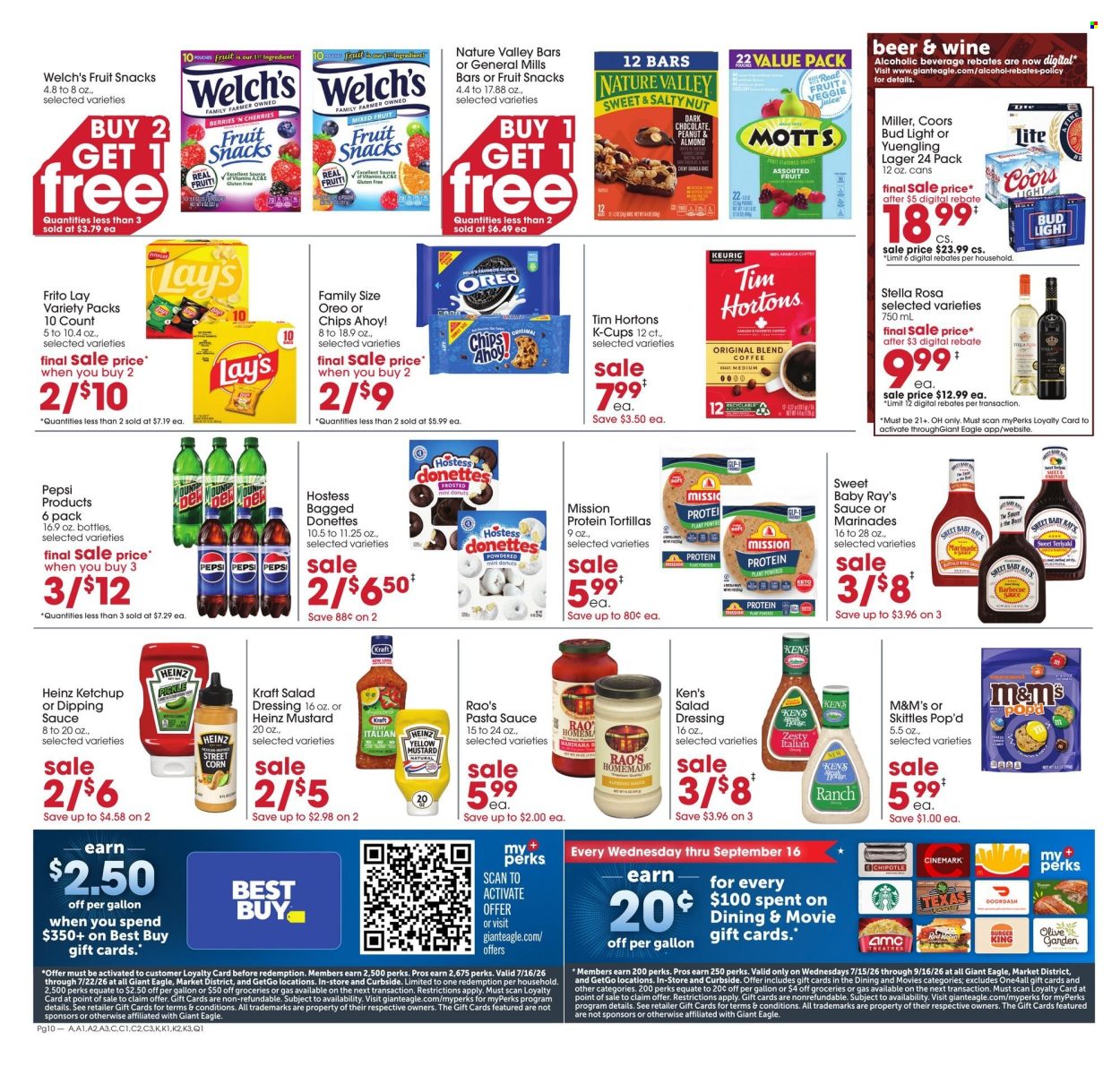 Giant Eagle ad - 07/16/2026 - 07/22/2026. Page 10