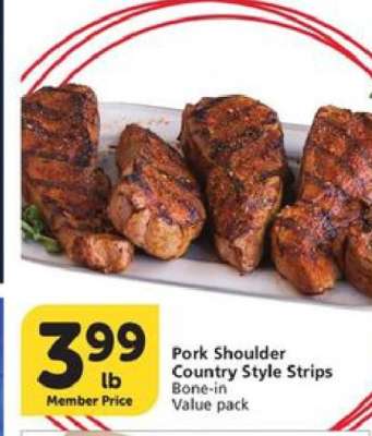 Pork Shoulder Country Style Strips