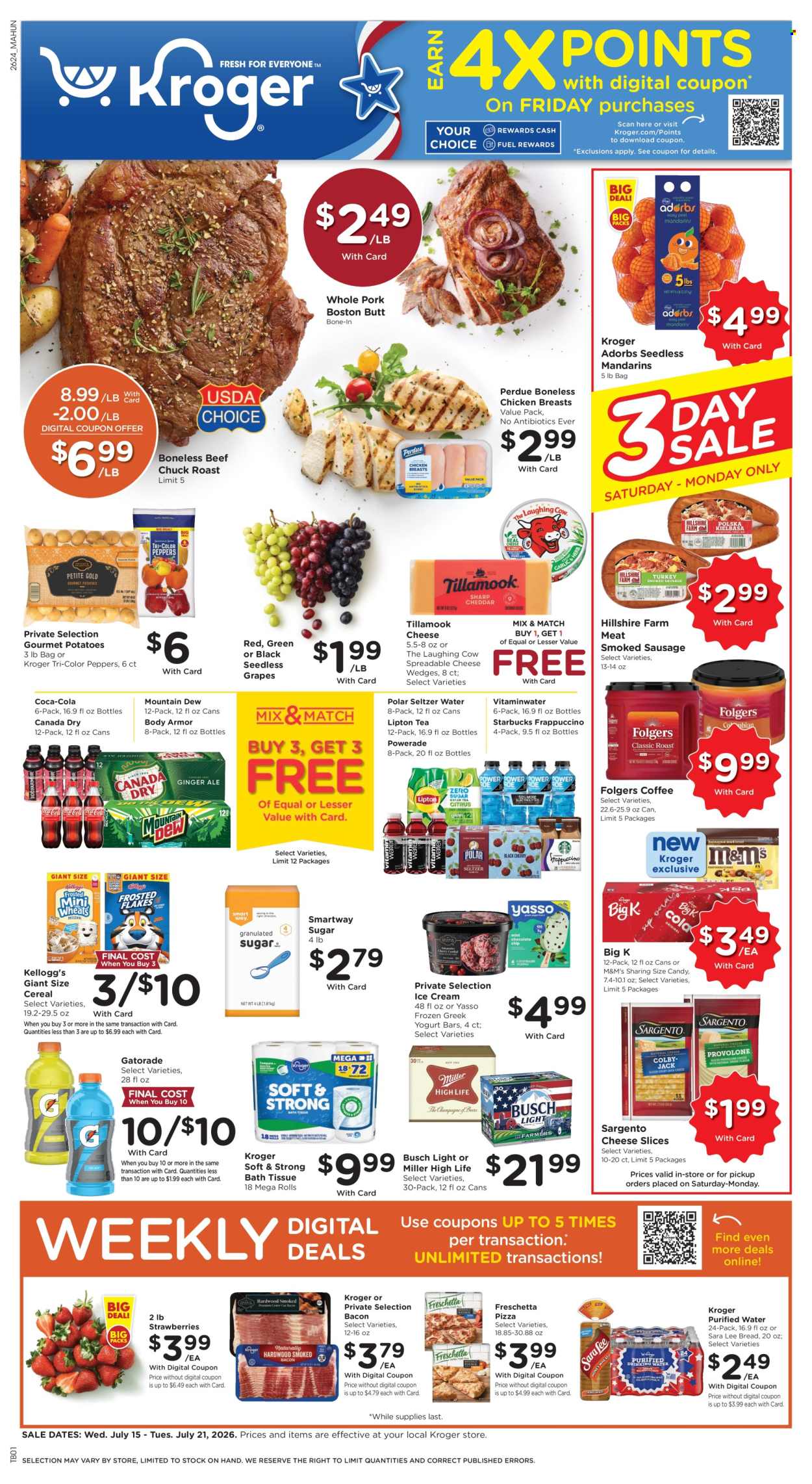 Kroger ad - 07/15/2026 - 07/21/2026. Page 1