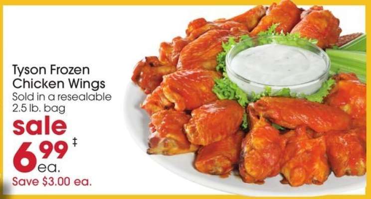 Tyson Frozen Chicken Wings