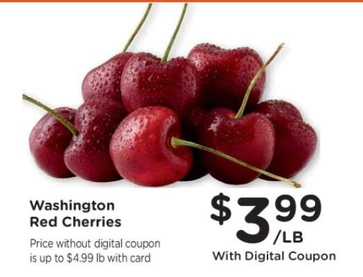 Washington Red Cherries